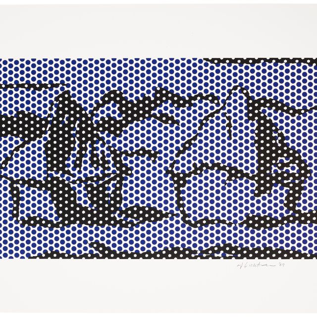 Roy Lichtenstein — Стог сена №3, из серии "Стог сена"