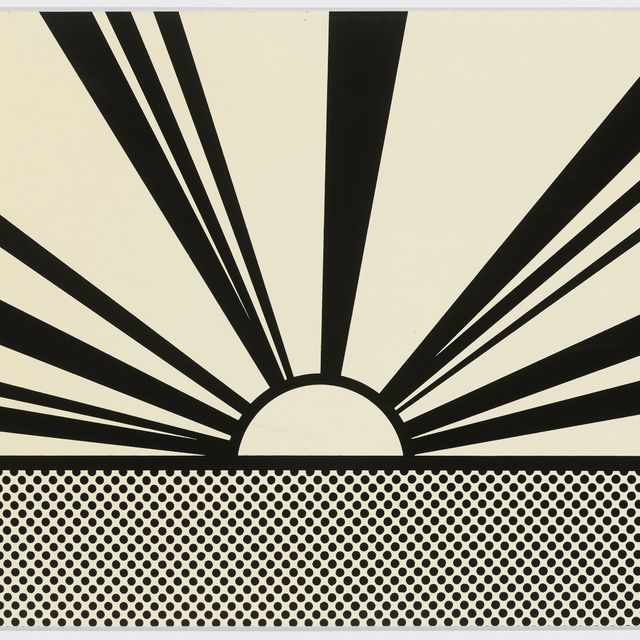 Roy Lichtenstein — Пейзаж 4, из: Десяти пейзажей