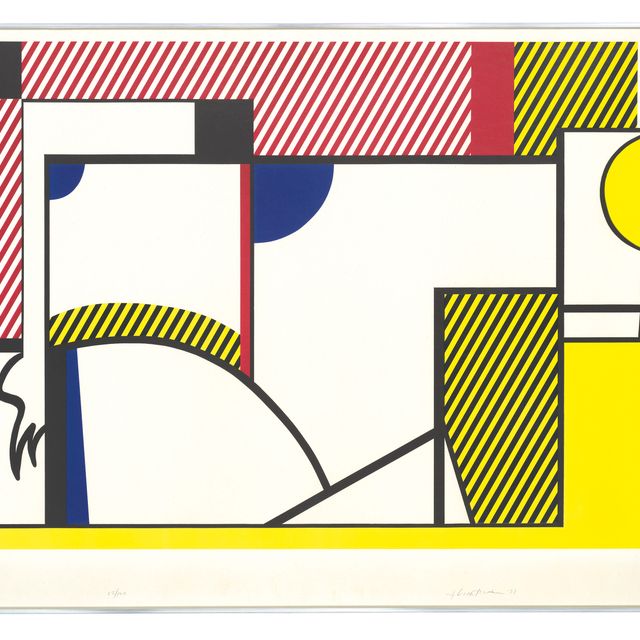 Roy Lichtenstein — Bull IV, из серии Bull Head