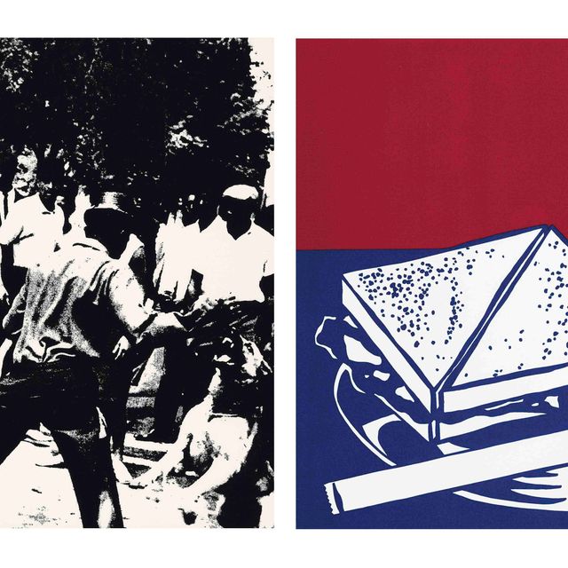 Roy Lichtenstein — Десять работ десяти художников, Уодсворт Атенеум, Хартфорд, Коннектикут, 1964