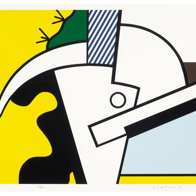 Roy Lichtenstein — Bull Head II, из серии Bull Head