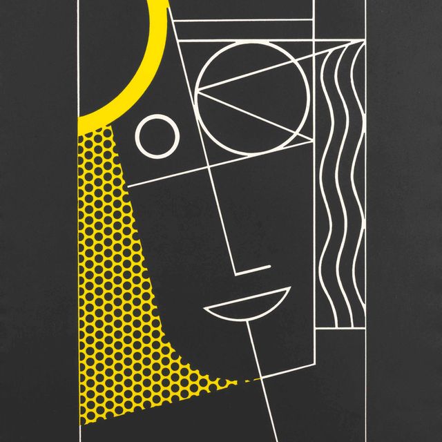 Roy Lichtenstein — Современная голова №2, от Modern Head
