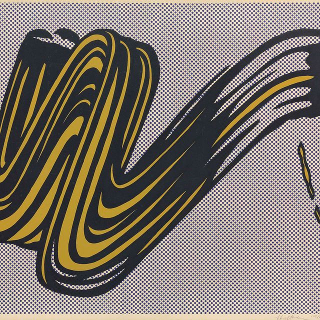 Roy Lichtenstein — Мазки кисти (Corlett II.5)