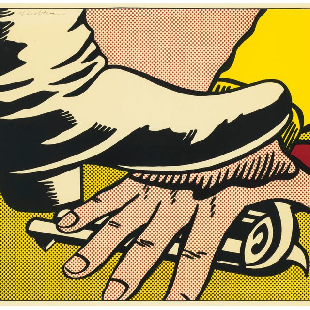 Roy Lichtenstein — Нога и рука