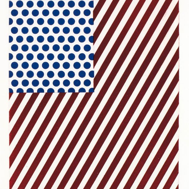 Roy Lichtenstein — Иллюстрация к "Америке" из "Нового парашюта Америки" (C. 267)