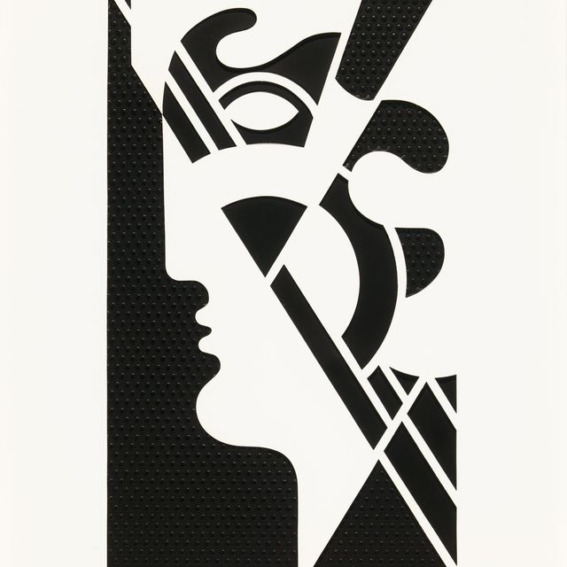 Roy Lichtenstein — Современная головка №5, из серии Modern Head