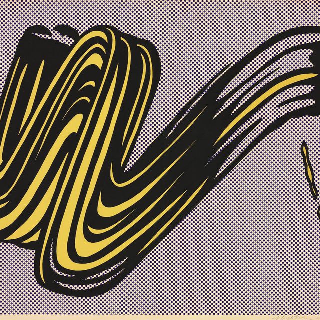 Roy Lichtenstein — Мазок кисти (C. II.5)