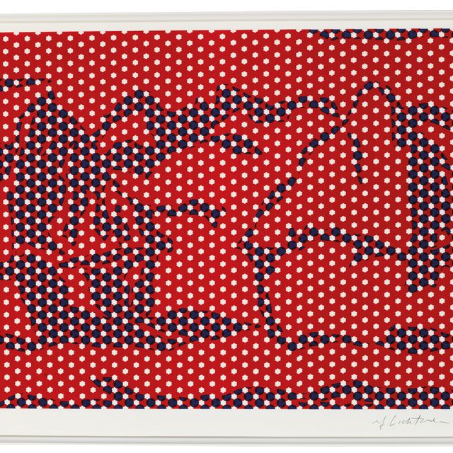 Roy Lichtenstein — Стог сена №4, из серии "Стог сена"