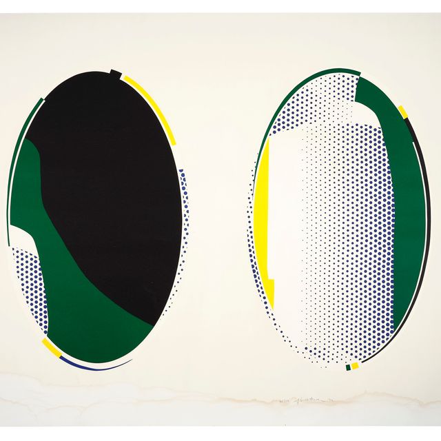 Roy Lichtenstein — Зеркало №8, da: Серия зеркал