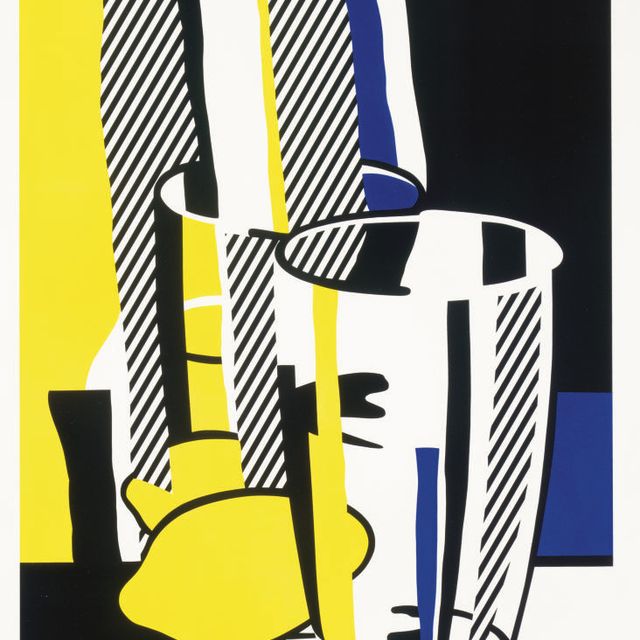 Roy Lichtenstein — Перед зеркалом, из "Зеркал разума" (с. 135)
