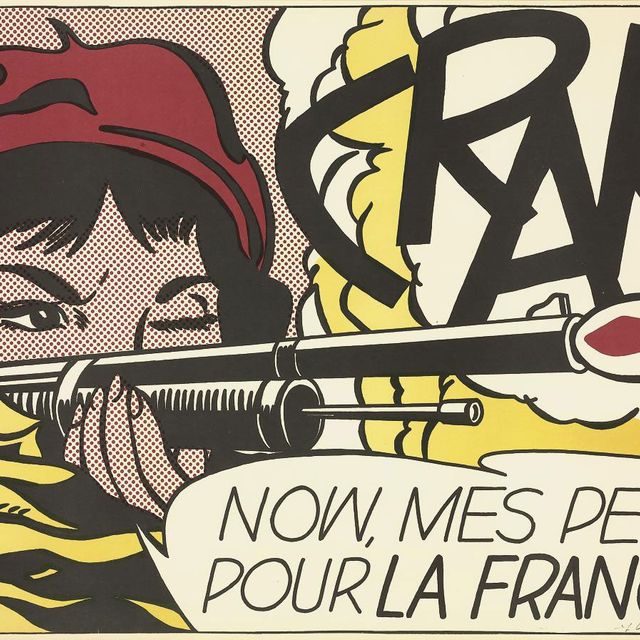 Roy Lichtenstein — Крэк! (Корлетт II.2)