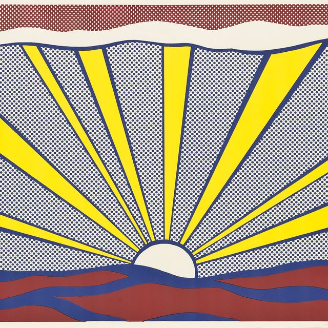 Roy Lichtenstein — Восход солнца