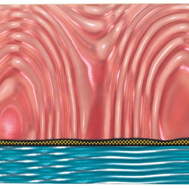 Roy Lichtenstein — Пейзаж 5, из десяти пейзажей