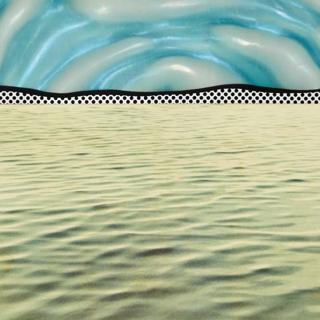 Roy Lichtenstein — Пейзаж 6, из десяти пейзажей