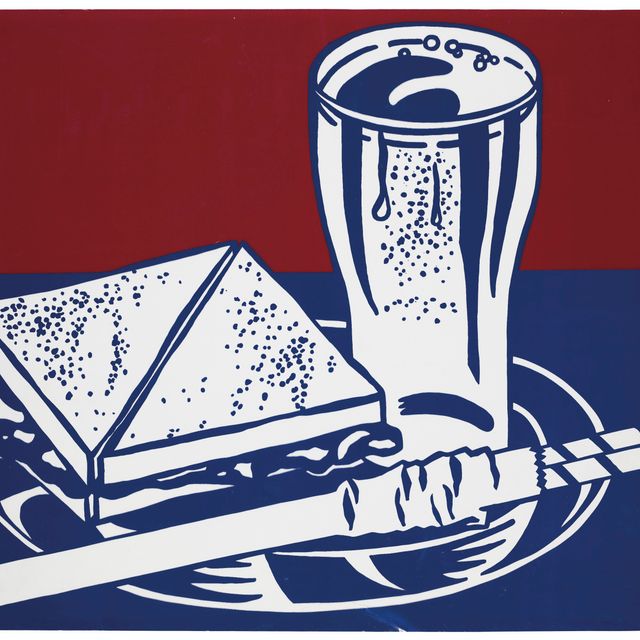 Roy Lichtenstein — Сэндвич с содовой из десяти работ десяти художников