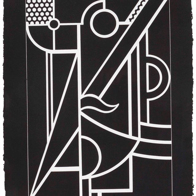 Roy Lichtenstein — Современная головка №3, из серии Modern Head