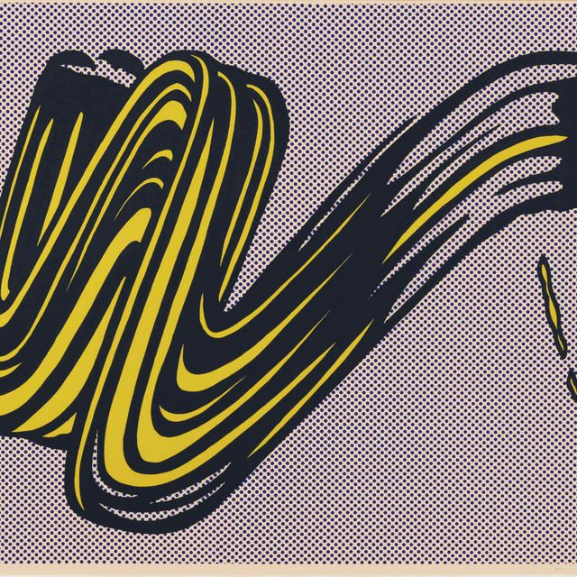 Roy Lichtenstein — Мазок кисти (C. II.5)