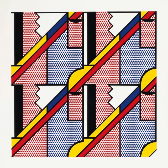 Roy Lichtenstein — Современный принт