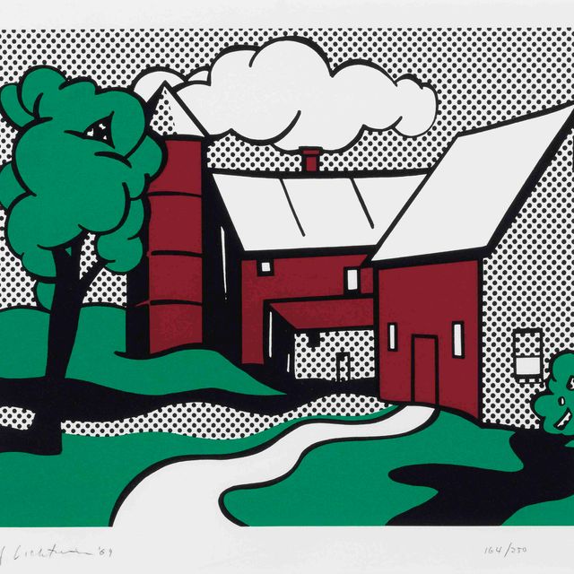 Roy Lichtenstein — Красный амбар (С. 89)