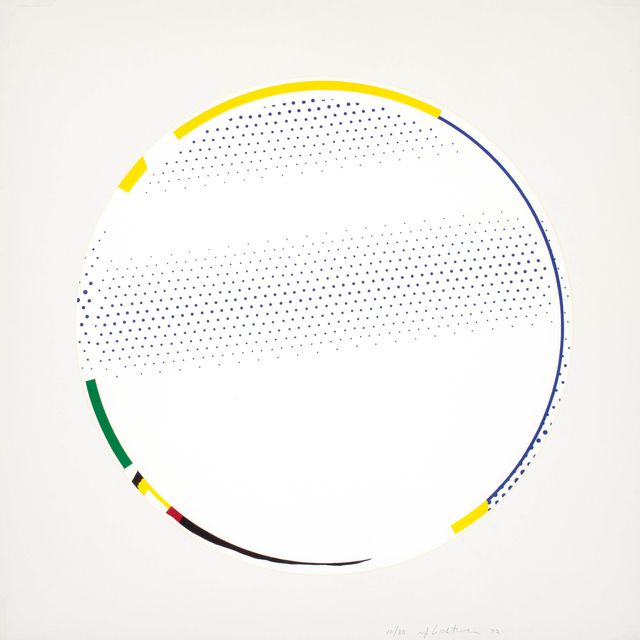Roy Lichtenstein — Зеркало №2 и зеркало №4 из серии Mirror (C. 107, 109; Gemini 383, 385)