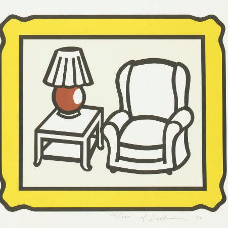 Roy Lichtenstein — Красная лампа (C. 279)