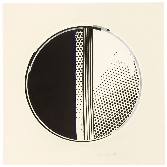 Roy Lichtenstein — Зеркало №1, из серии Mirror
