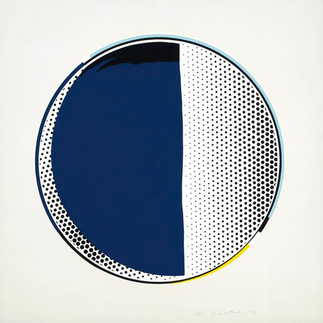 Roy Lichtenstein — Зеркало №3 и зеркало №4 из серии Mirror (C. 108-109; G. 384-5)