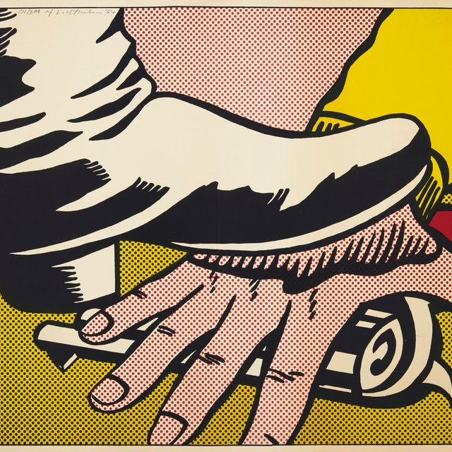 Roy Lichtenstein — Нога и рука