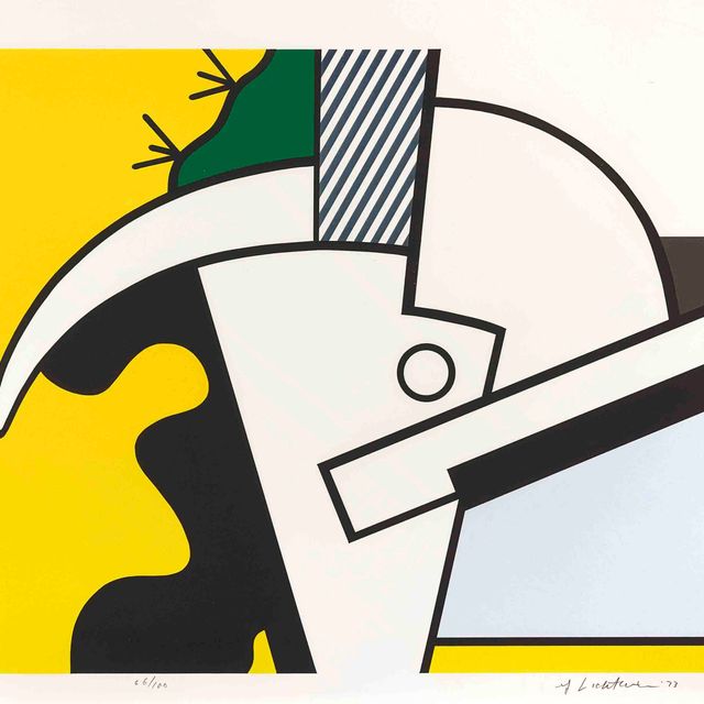 Roy Lichtenstein — Bull Head II, из серии Bull Head (C. 124)