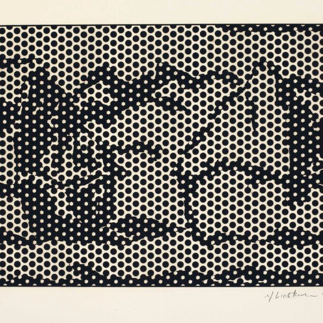 Roy Lichtenstein — Стог сена №7, из серии "Стог сена"
