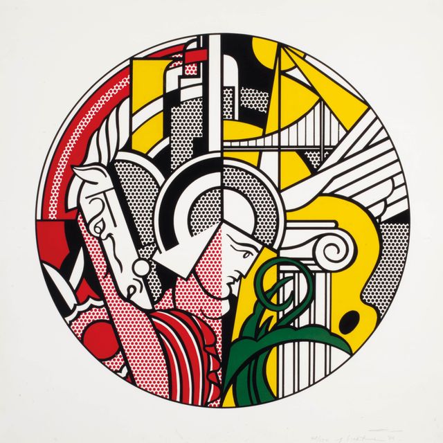 Roy Lichtenstein — Плакат из музея Соломона Р. Гуггенхайма (Кортлетт, 83)