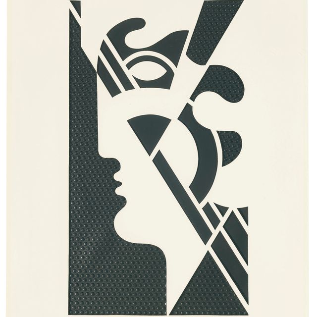 Roy Lichtenstein — Современная головка №5, из серии Modern Head