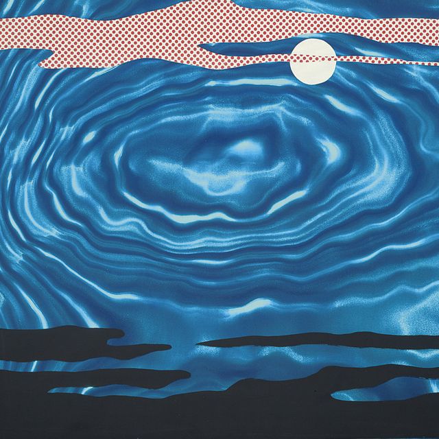 Roy Lichtenstein — Лунный пейзаж, от 11 поп-исполнителей I (С. 37)