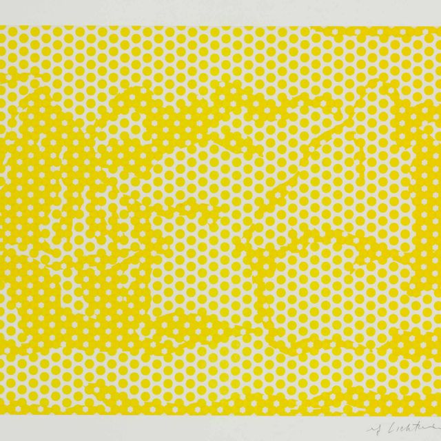 Roy Lichtenstein — Серия "Стог сена" : один принт