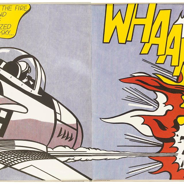 Roy Lichtenstein — ВААМ! Плакат