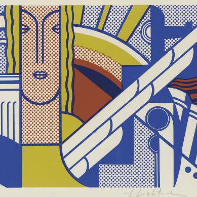 Roy Lichtenstein — Плакат современного искусства (C. II.8)