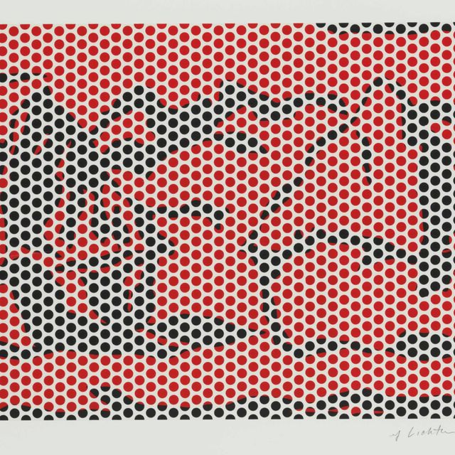 Roy Lichtenstein — Серия "Стог сена" : один принт