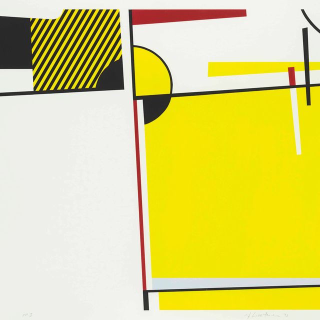 Roy Lichtenstein — Bull VI, из серии Bull Profile (C. 121)