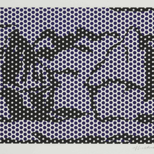 Roy Lichtenstein — Серия "Стог сена" : один принт