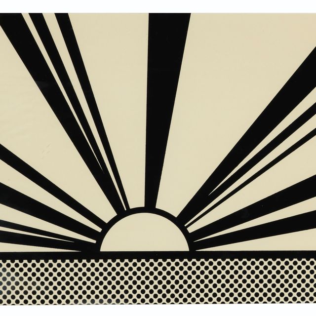 Roy Lichtenstein — Пейзаж 4, из десяти пейзажей