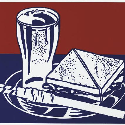 Roy Lichtenstein — Сэндвич с содовой из десяти работ десяти художников (с. 35)