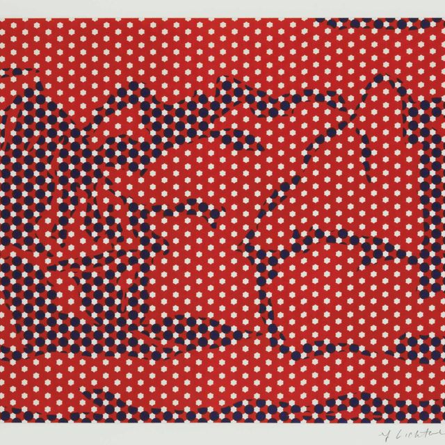 Roy Lichtenstein — Серия "Стог сена" : один принт