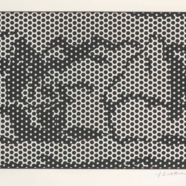Roy Lichtenstein — Серия "Стог сена" : один принт