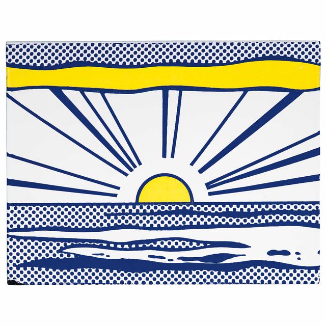 Roy Lichtenstein — Восход солнца, из семи предметов в коробке
