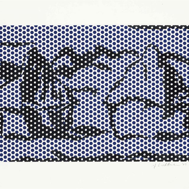 Roy Lichtenstein — Стог сена №3, из серии "Стог сена"