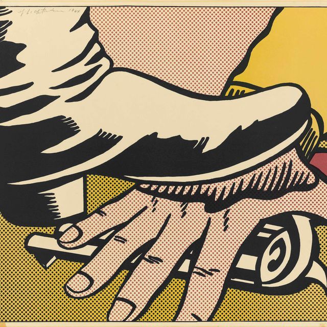 Roy Lichtenstein — Нога и рука