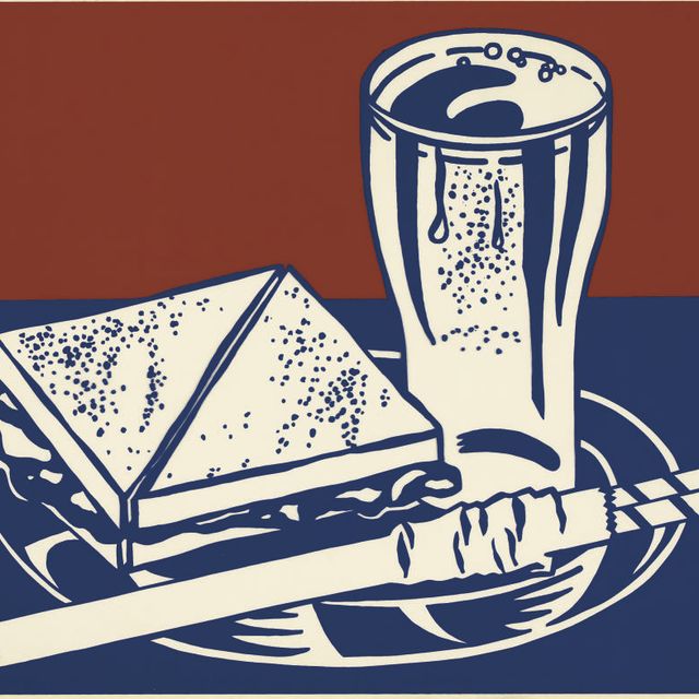 Roy Lichtenstein — Сэндвич с содовой из десяти работ десяти художников (с. 35)