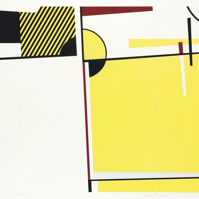 Roy Lichtenstein — Bull VI, из серии Bull Profile (C. 121)