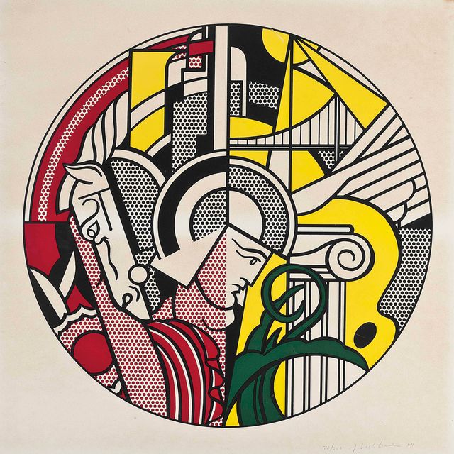 Roy Lichtenstein — Плакат музея Соломона Р. Гуггенхайма