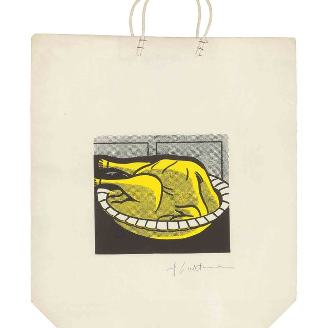 Roy Lichtenstein — Сумка для покупок из индейки (Corlett, приложение 4)